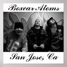 Boxcar Atoms Poster