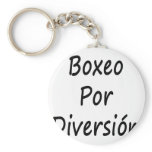 Boxeo Por Diversion Key Chains