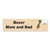 Boxer Bumper Sticker