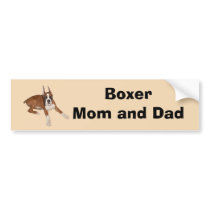 Boxer Bumper Sticker