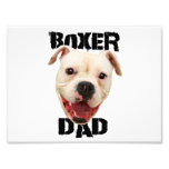 Boxer Dad dog Photographic Print