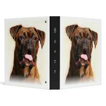 Boxer dog binder