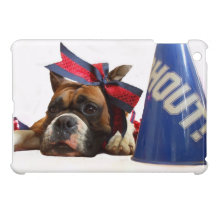 Boxer dog cheerleader ipad Mini Case