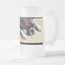Boxer dog mug