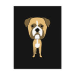 Boxer Dog. Oversized head. Postcards
