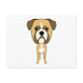Boxer Dog. Oversized head. Postcards