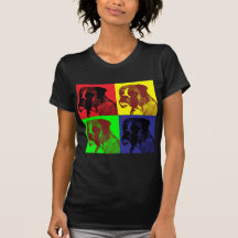 Boxer Dog Pop Art Style Shirts