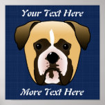 Boxer Dog Posters