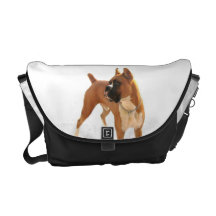 Boxer dog Rickshaw Zero Messenger Bag