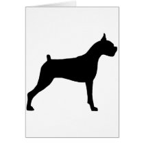 Boxer Dog Silhouette