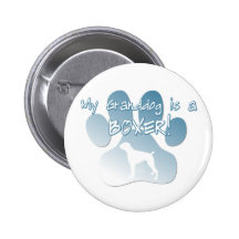 Boxer Granddog Button