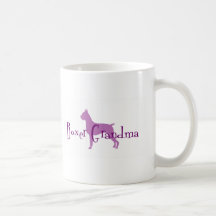 Boxer Grandma Mugs