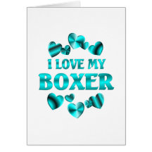 BOXER Love Card
