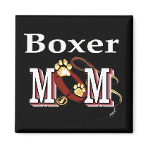 boxer mom Magnet