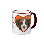 boxer mom puppy mug