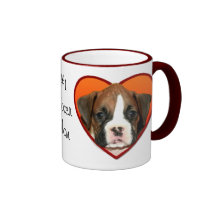 boxer mom puppy mug