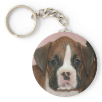 Boxer Puppies keychain