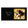 Boxer puppy photocard personalized photo card