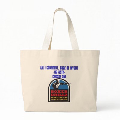 boxerdrillz, Am I CONFIDENT or jus... - Customized Tote Bags by boxerdrillz