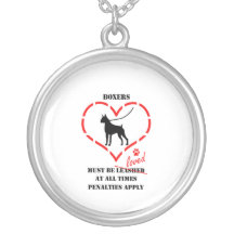 Boxers Must Be Loved Necklaces