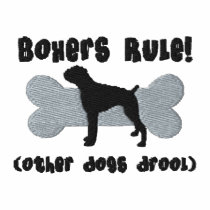Boxers Rule Embroidered Shirt (T-Shirt)