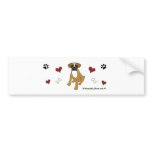 BoxerTan Bumper Stickers