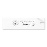 BoxerWhiteSister Bumper Stickers