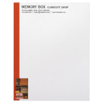 Boxes orange Letterhead