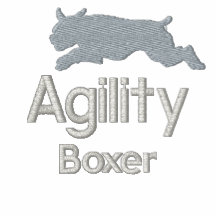 Boxeur d'agilité polo brodé