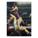 Boxing art greeting cards