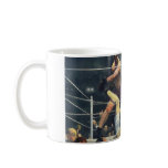 Boxing art coffee mug