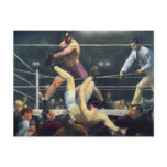 Boxing art post card