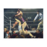Boxing art post card