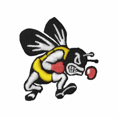 Boxing Bee Polo Shirt by pitneybowes