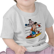 boxing boxer knockout punch tee shirt