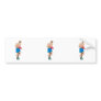 boxing boxer vector graphic bumper stickers