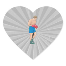 boxing boxer vector graphic sticker