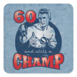 Boxing Champ 60th Birthday Sticker