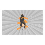 boxing champ rectangular stickers