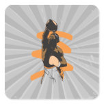 boxing champ sticker