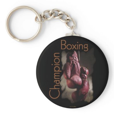Boxing Champion Keychain by norman888