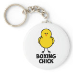 Boxing Chick Key Chain