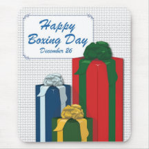 Boxing Day Mouse Pad