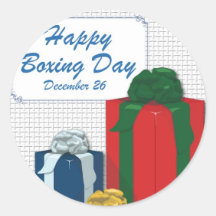 Boxing Day Stickers