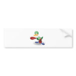 Boxing Duck Bumper Stickers