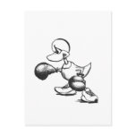 Boxing Duck - Pen Postcards