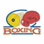 Boxing embroidered shirts