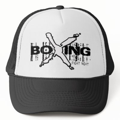 Boxing Fight night hat by midstatespromotions