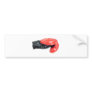 Boxing glove bumper stickers