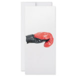 Boxing glove personalized rack card